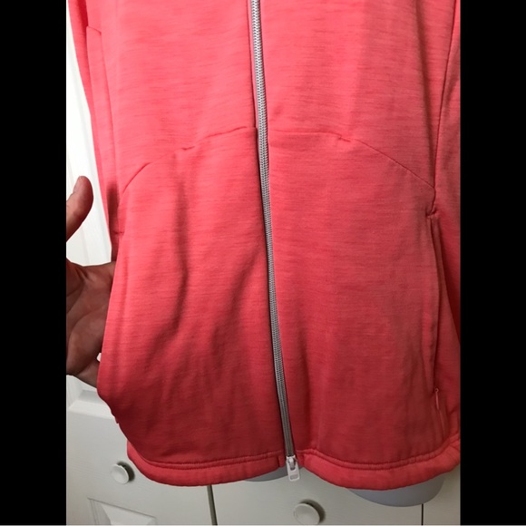 MASTERS Augusta Jacket Murray CL Coat Coral Pink Orange Golf Mid Layer Zip KJUS - Picture 4 of 10